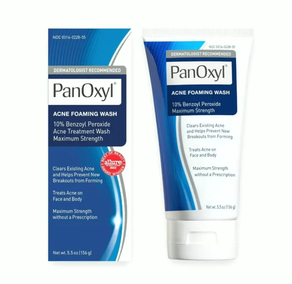 PanOxyl Pimple Wash BP 10% Strength, 5.5 Oz