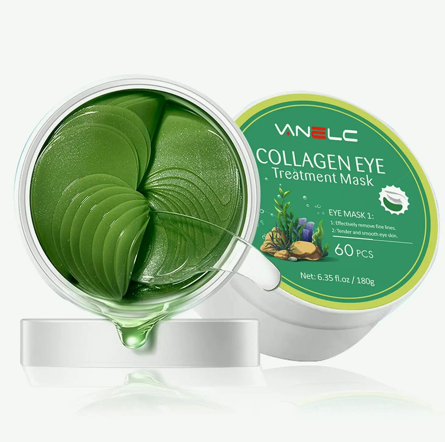VANELC Eye Mask with Collagen, Natural Treatment