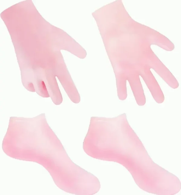 Two Pairs Hydrating Sock Socks Set for Dry Skin