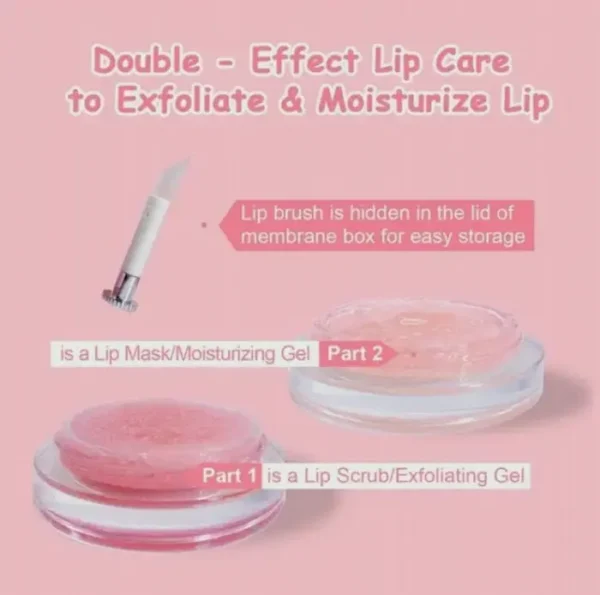 Lip Care Kit: Scrub & Balm for Hydrated Lips