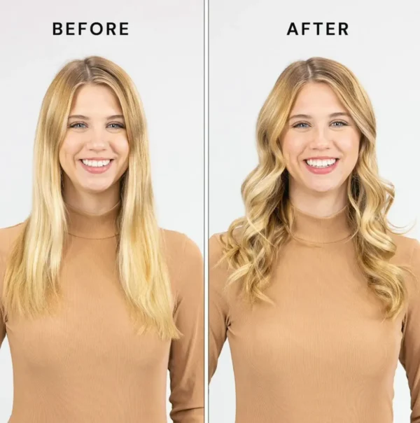 L'ANGE Hair Le Duo 360° Airflow Straightener | 2-in-1 Curler Tool & Titanium Hair Iron