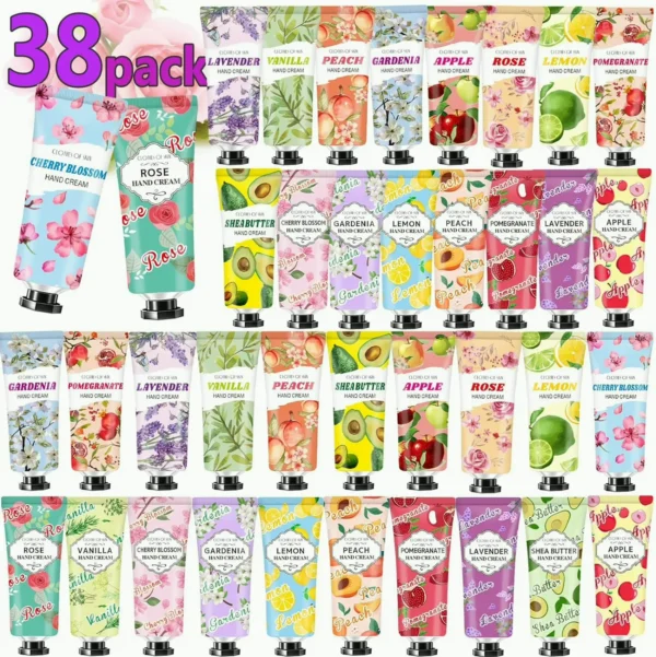 Set of 38 Lotion for Women Presents - Travel Size Creams