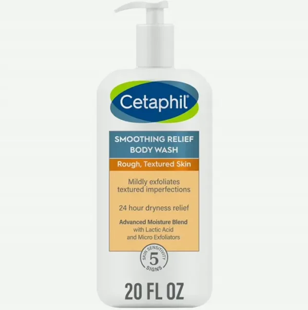 Cetaphil Smoothing Skin Wash to Sensitive Skin, 20 oz