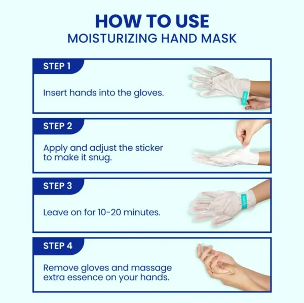 Revitalizing Hand Mask with Shea Butter - 3 Pairs