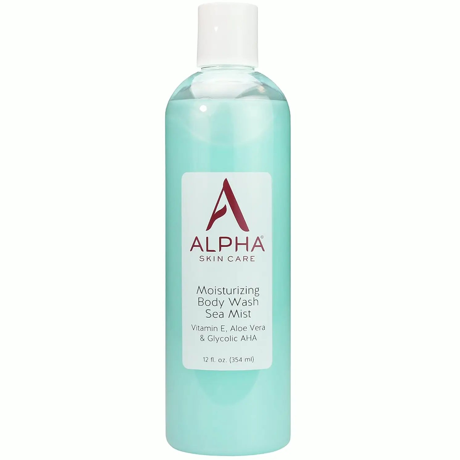 Alpha Skin Care Moisturizing Cleanser | Glycolic AHA | Twelve Fl Ounces