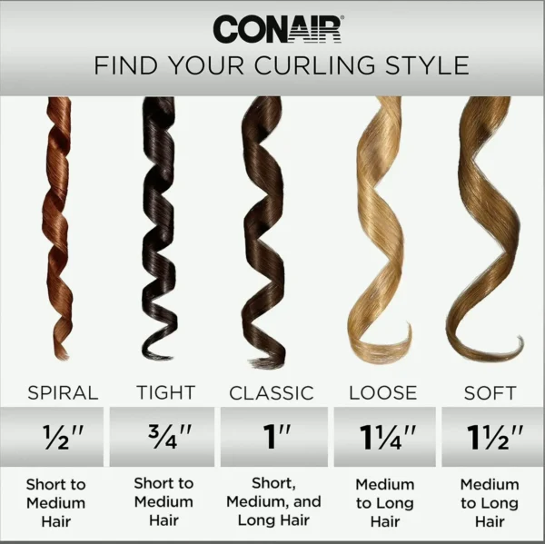 Instant Heating 1-Inch Curling Tool