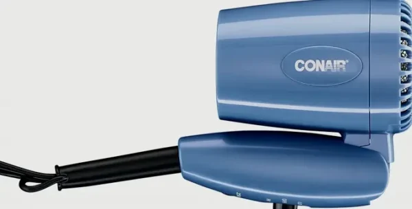 Portable Blow Dryer with Dual Voltage, Compact, 1600W