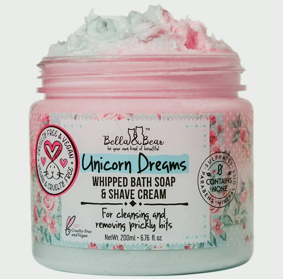 Bella Unicorn Dreams Whipped Soap, Vegan, 6.7oz