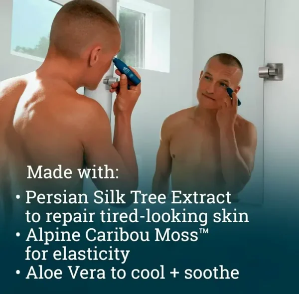 Wake Up Eye Roller with Caffeine, TSA Friendly