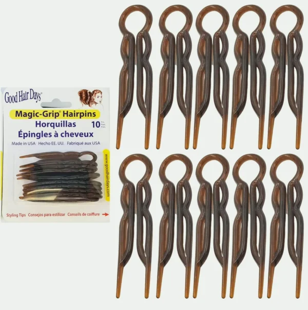 Magic Hair Hairpins Pack for All Hair Types