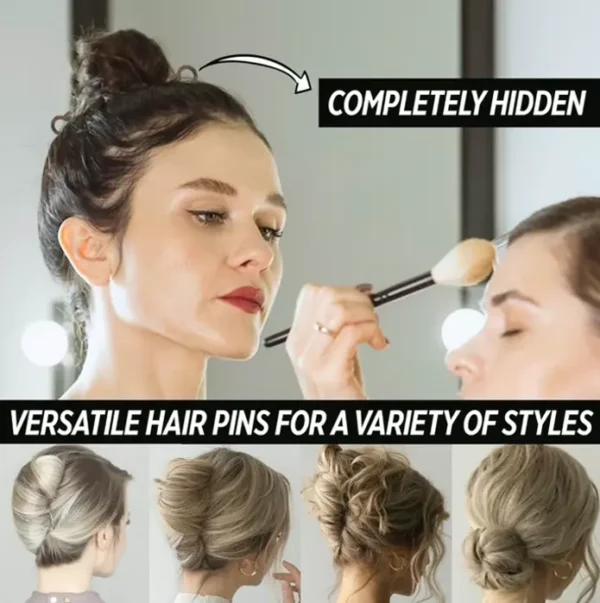 Magic Hair Hairpins Pack for All Hair Types