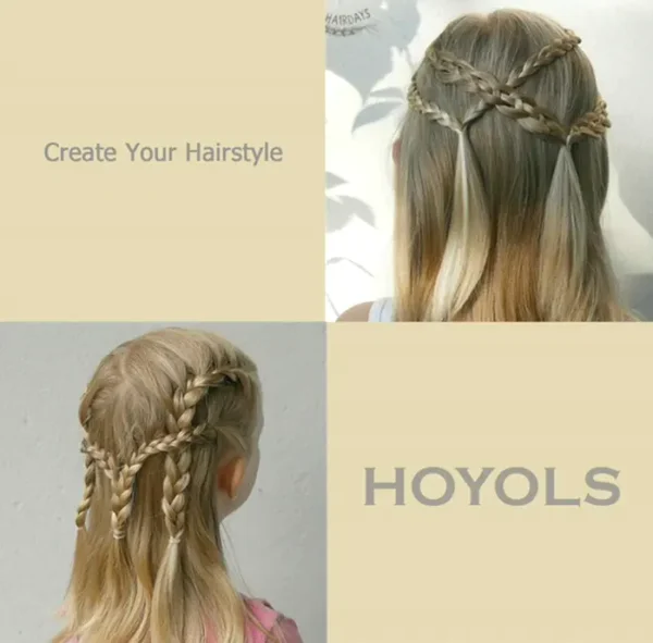 Flexible Hair Bands for Kids - 1500pcs