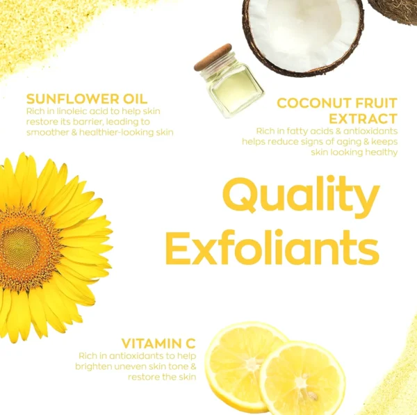 Vitamin C Facial Scrub - Cruelty-Free, Deep Clean