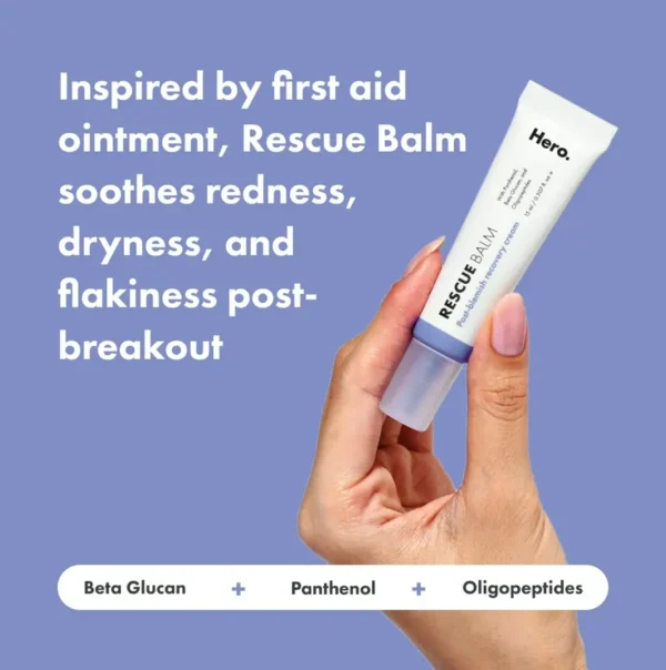 Heroic Cosmetics Rescue Balm - Intensive Calming on Skin Care (0.5 fluid).