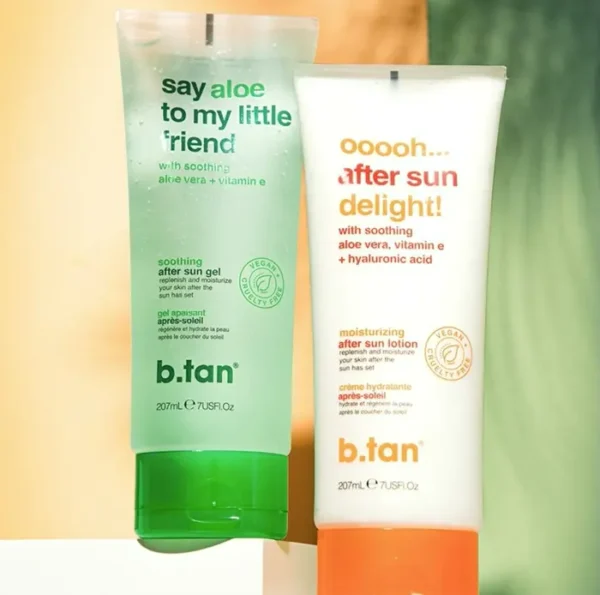 Aloe Vera Gel for Face & Skin - Super Moisturizing, Soothing Post-Sun Lotion