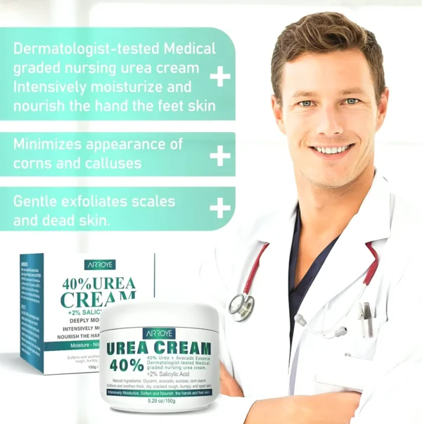Urea 40% Foot Lotion with 2% Salicylic Acid - Best Callus Remover