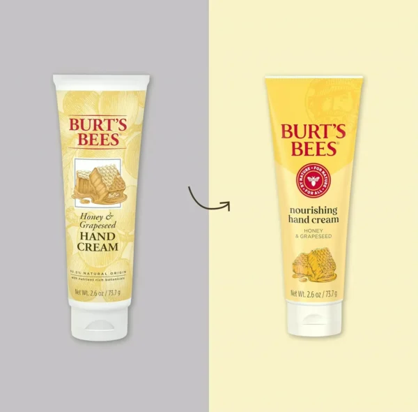 Burts Bees' Honey & Grapeseed Hand & Body Cream, 2.6 Oz