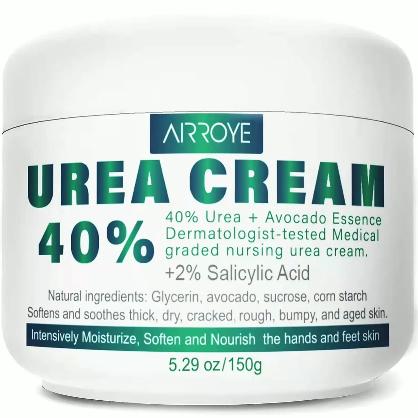 Urea 40% Foot Lotion with 2% Salicylic Acid - Best Callus Remover