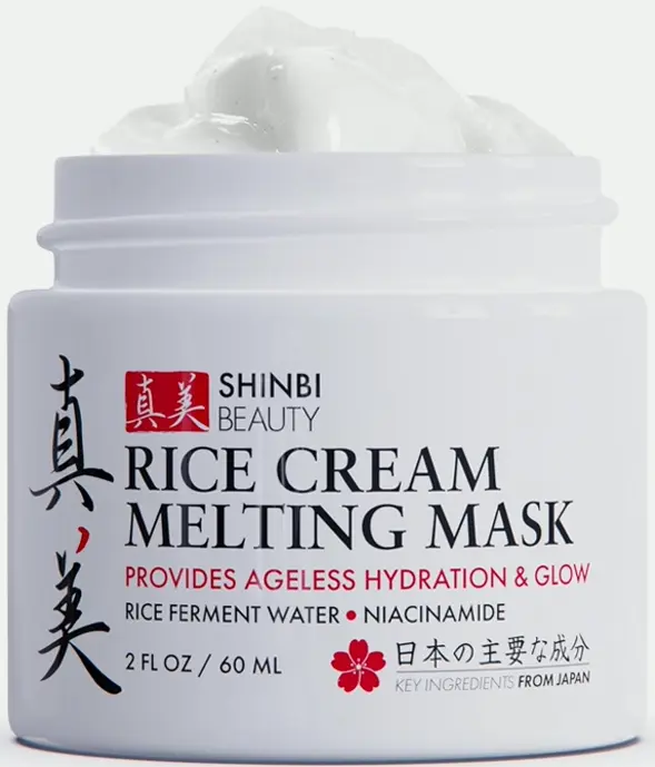 Asian Rice Face Mask - Organic Skincare 1oz