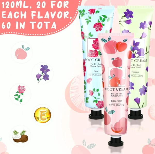 Sixty Pcs Foot Repair Moisturizer Set