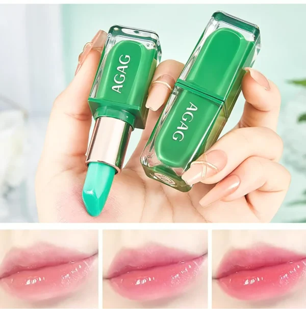Shade Changing Aloe Plant Lipstick, Long Lasting and Healthy