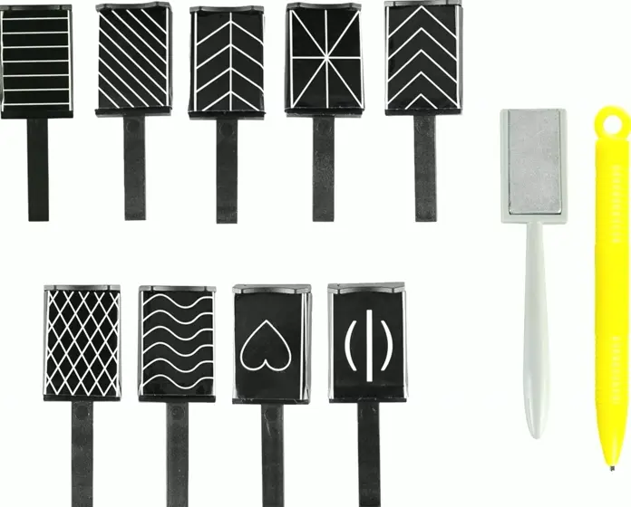 11-Pc Magnet Nail-Art Tool Collection