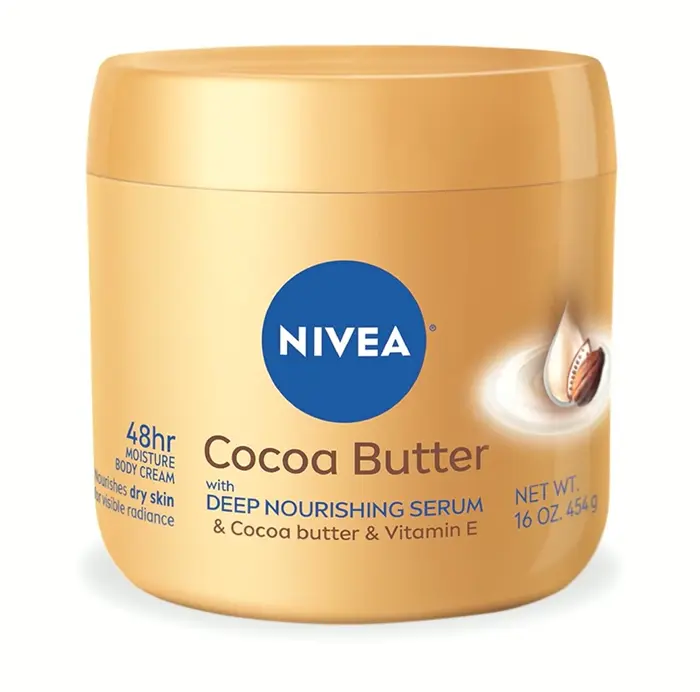 Nivea Cocoa Butter Body Cream|Deep Nourishing|15.5 Oz