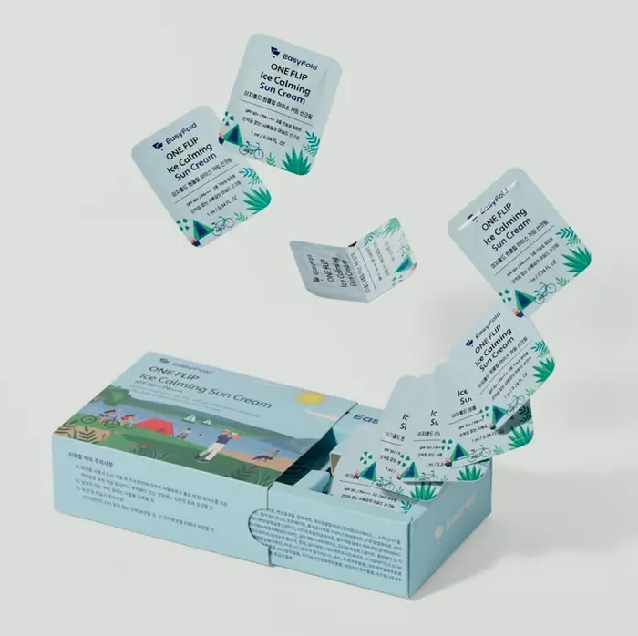Korean Sunscreen SPF 50 (30-Pack) - Compact Size Sunscreen for Face & Body