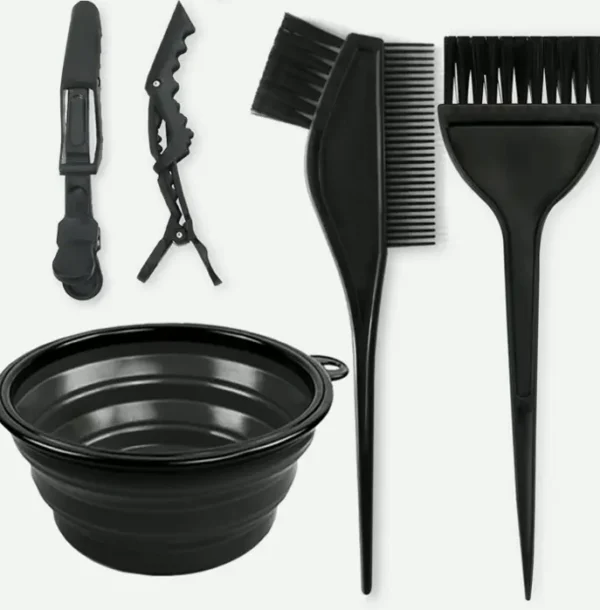 Professional Hairdresser Color Dyeing Kit Includes Tools