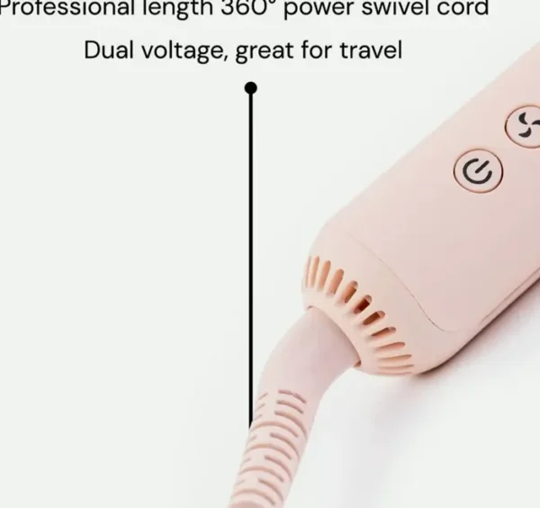 L'ANGE Hair Le Duo 360° Airflow Straightener | 2-in-1 Curler Tool & Titanium Hair Iron