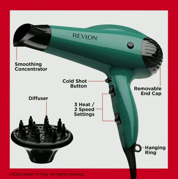 RÊVLÔN Volume-Boosting Hair Blower 1875-Watt