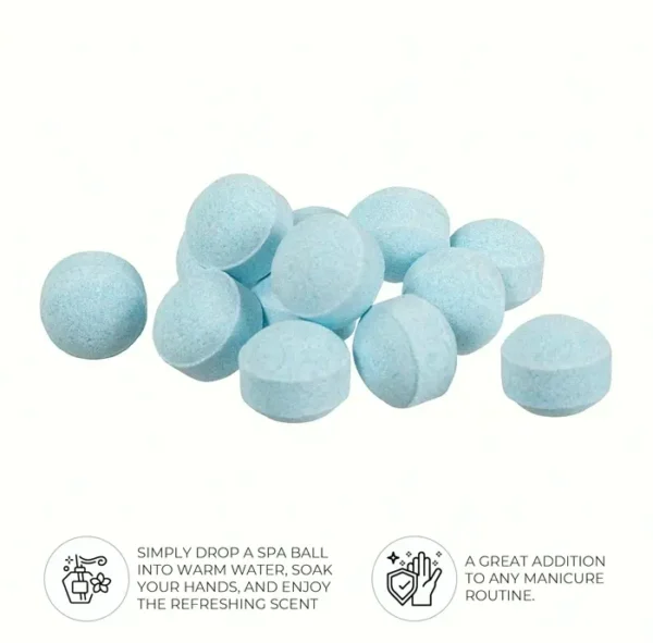Ginger Lily Manicure Spa Balls Ocean Scented, 8 oz