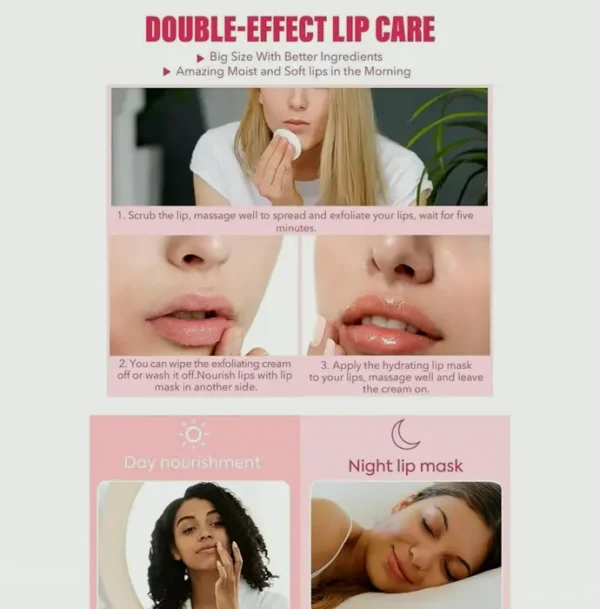 Lip Care Kit: Scrub & Balm for Hydrated Lips