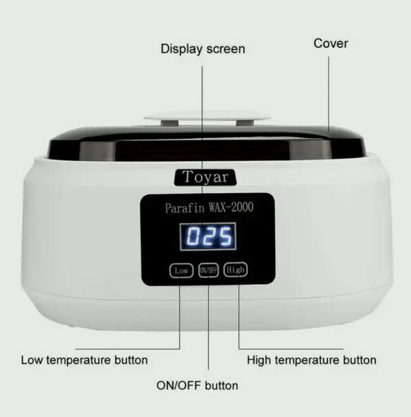 Wax Machine for Hands and Foot - Digital Heater