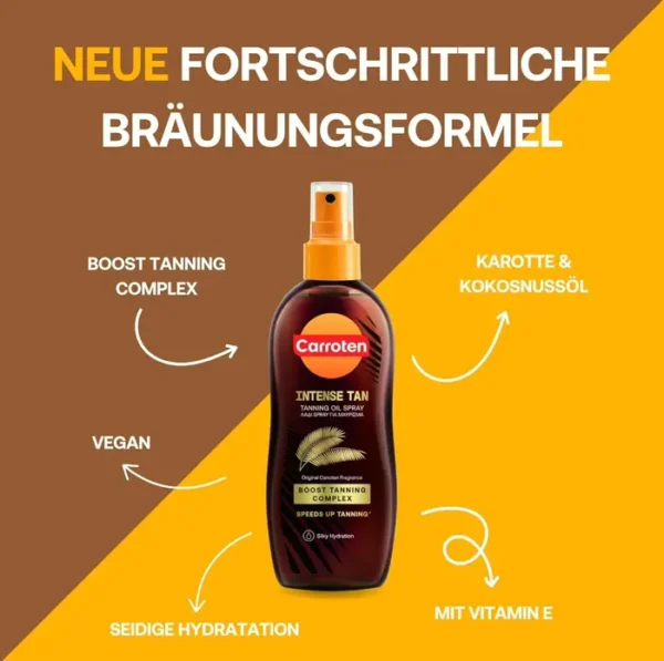 Carroten Intensive Tanning Spray SPF0 70ML