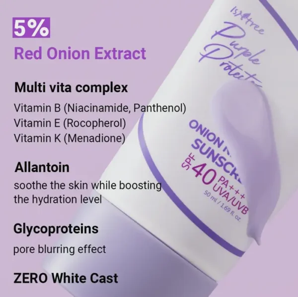 ISNTREE Sun  Onion Sunscreen 50ml