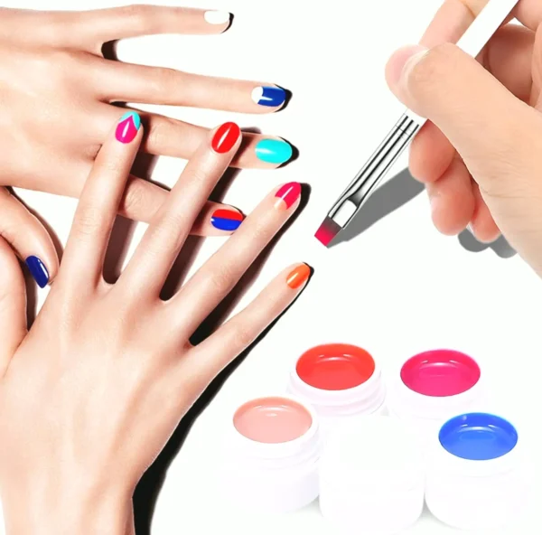 36 Colors Gel Nail Set Including Brush