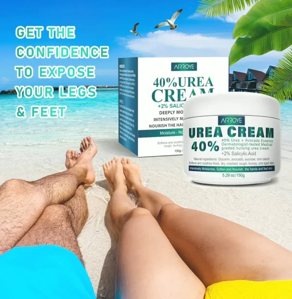 Urea 40% Foot Lotion with 2% Salicylic Acid - Best Callus Remover
