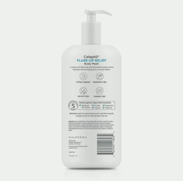 Cetaphil Relief Body Cleanser with Colloidal Oatmeal (20 oz)