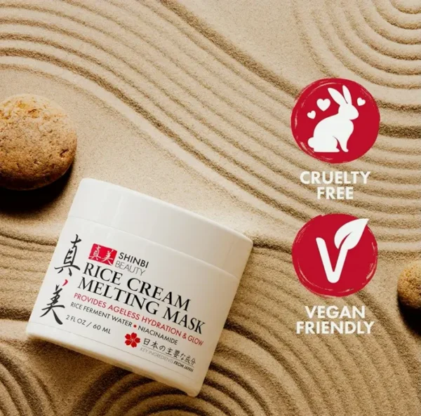 Asian Rice Face Mask - Organic Skincare 1oz