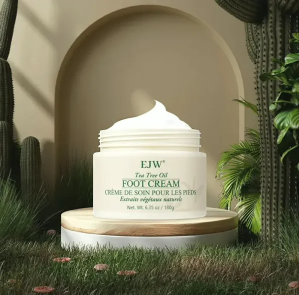 Tea Tree Foot Cream - Restore Dry Feet - 6.35 oz.