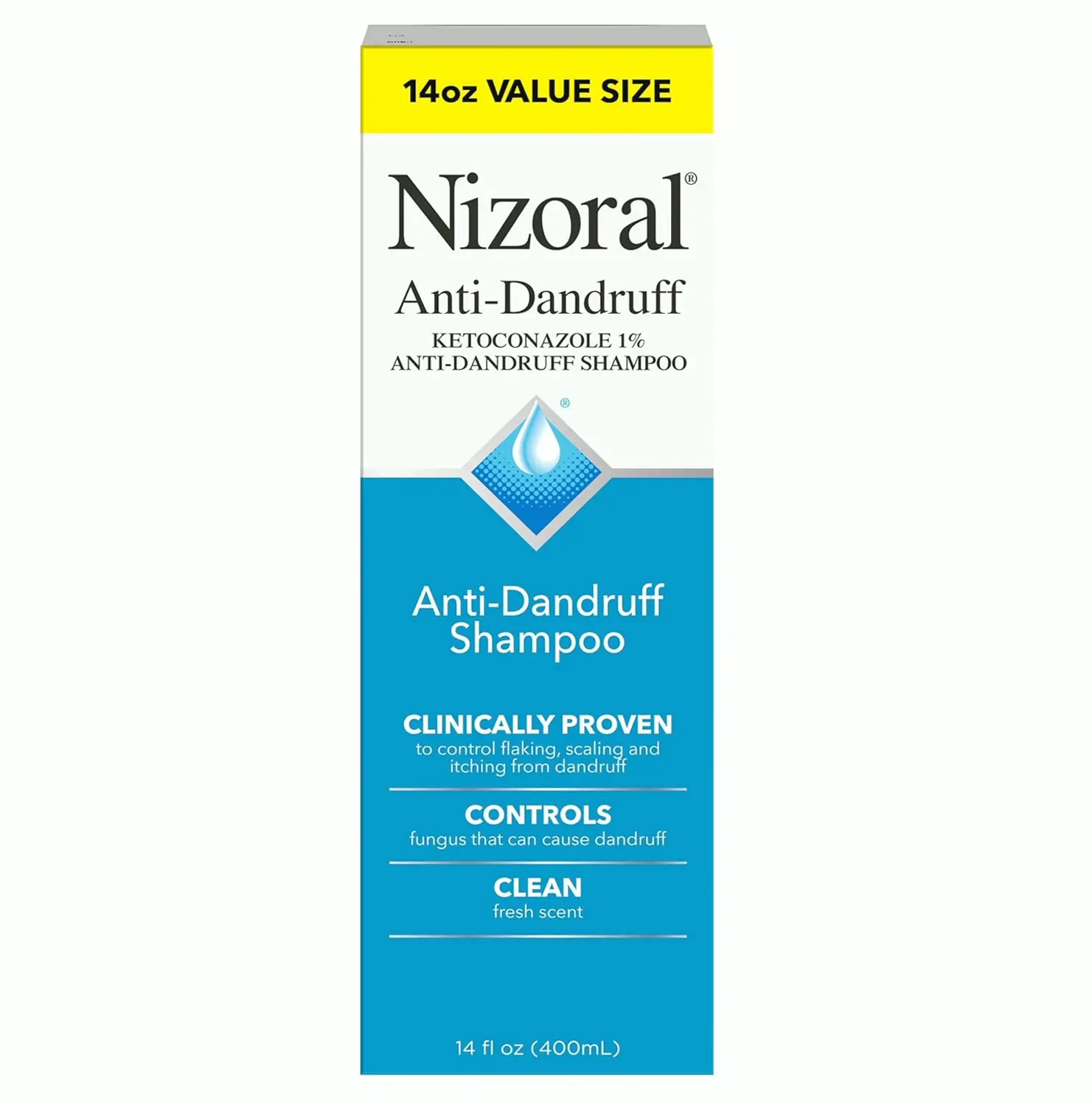 Ketoconazole Dandruff Control Hair Cleanser, Fresh Scent, 14 Fl Oz